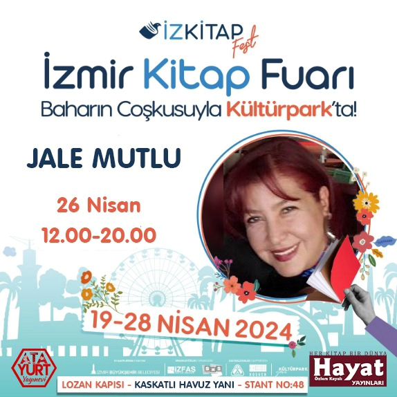 Jale Mutlu İzmir Kitap Fuarında